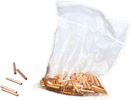Copper Adapter Sleeve for #5 Solid & #6 Stranded Conductors, 1 Inch Length