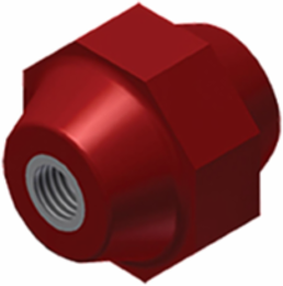 Ground Bar Standoff Insulator 2 Inch x 1-1/2 Inch, 1500 Volt, Glass Reinforced Polyester