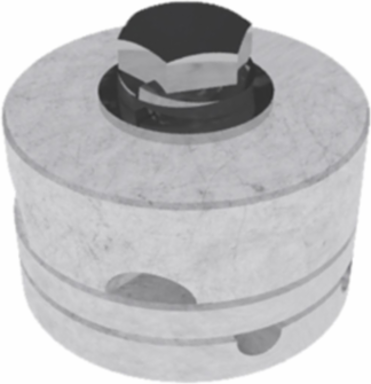 Fence Fabric Ground Clamp for #2 & 4/0 Stranded Conductors, Tinned Brass