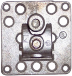 Aluminum Adhesive Terminal Base for 1/2 Inch Air Terminals, UL Listed