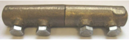 Cast Straight Splicer for Lightning Protection
