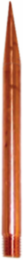 1/2 Inch x 12 Inch Copper Air Terminal with Tapered Tip