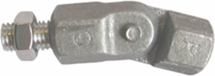 UL Listed Aluminum Universal Swivel Base for 1/2 Inch Air Terminal