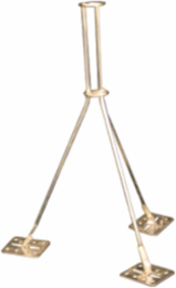 UL Listed Galvanized Steel Air Terminal Brace for 36" Air Terminals