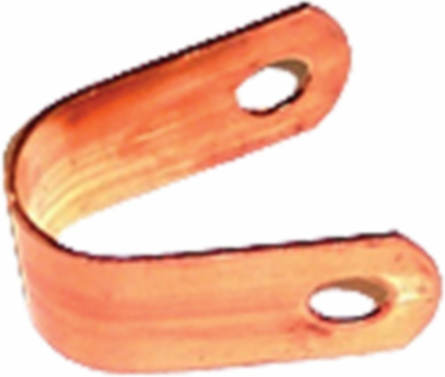 UL Listed Copper 1/2 Inch Wide Loop Cable Fastener, 25 EA Package