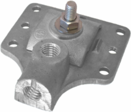 UL Listed Aluminum Cast Terminal Base for 1/2 Inch Air Terminal