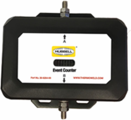 Lightning Strike Counter Kit with 5' Insulated Wires and Splicers