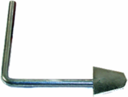 Crucible Cleaner for Weld Metal Sizes #15 to #65, Steel Material