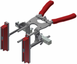 Magnetic Handle Clamp Assembly, Steel Material