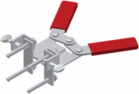 Mini Handle Clamp for Molds, Steel Material