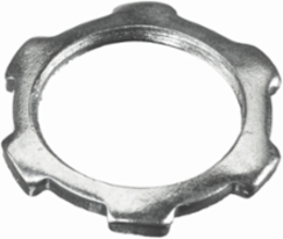 Locknut Zinc Plated Steel 1/2 Inch - 50 Pack