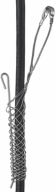 Support Grip, Offset Eye, Split Mesh, 2.50-2.99 Inch, Tin-Coated Bronze