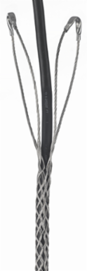 Double Eye Support Grip, 3.50-3.99 Inch Cable, Tin-Coated Bronze