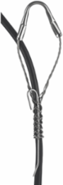 Fiber Optic Support Grip Single Eye 0.30"-0.39" Tin-Coated Bronze