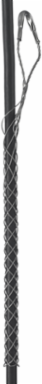 Stainless Steel Support Grips, Offset Eye, 1.25-1.49 Inch, Closed Mesh