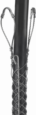Stainless Steel Support Grip, Double Eye, 2.00-2.49 Inch, 895 lb Working Load
