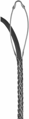 Stainless Steel Support Grip, Single Eye, 1-1/4 Inch, Lace Closing