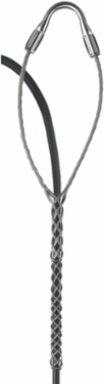 Heavy Duty Service Drop Support Grip, Single Eye, 1.06-1.25 Inch, Stainless Steel