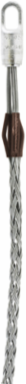 Rotating Eye Pulling Grip .50-.74 Inch Cable, Steel, 2000 lb Load Capacity