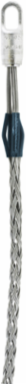 Overhead Rotating Eye Pulling Grip, 1.75-2.24 Inch, 9600 lb Load Capacity, Steel Galvanized