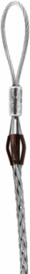 Kellems Overhead Flexible Eye Pulling Grip .50-0.74 Inch, 2000 lb Load Capacity