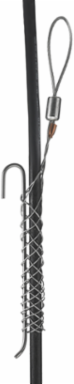 Fiber Optic Pulling Grip, Slack, .38-.49 Inch, 800 lb Strength