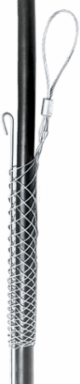 Fiber Optic Pulling Grip, Slack 0.50-0.61 Inch, Galvanized Steel