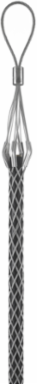 Fiber Optic Pulling Grip Flexible Eye 0.53-0.74 Inch Steel, 600 lb Load