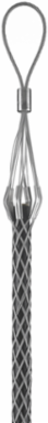Fiber Optic Pulling Grip Flexible Eye 0.53-0.74 Inch Steel, 600 lb Load