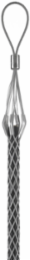 Fiber Optic Pulling Grip Flexible Eye 0.53-0.74 Inch Steel, 600 lb Load