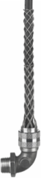 Deluxe Cord Grip, 90 Degree Male, Cable Size .312-.375 Inch, 3/8 Inch NPT