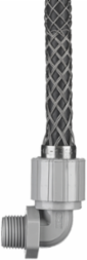 Deluxe 90 Degree Male Cord Grip, 0.500-0.625 Inch, 3/4 Inch NPT