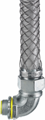 Wire Management Liquidtight 90 Degree 1-1/4 Inch Steel Fitting