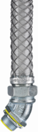 Kellems Liquidtight Grip 45 Degree 1 Inch Steel Fitting with Mesh