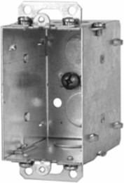 Single Gang Device Box 3 Inch Deep 15 Cu Inch Steel CSA Certified (20-Pack)