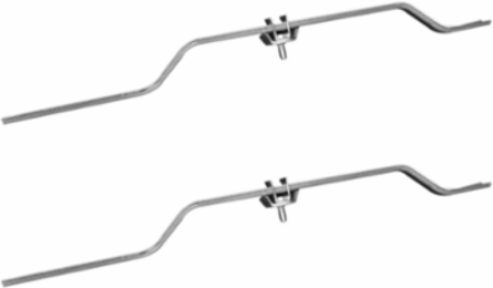 Bar Hangers for Octagonal & Square Box, 18 in. with 1/2 Offset, 50 lbs. Load Capacity (1-Pack)