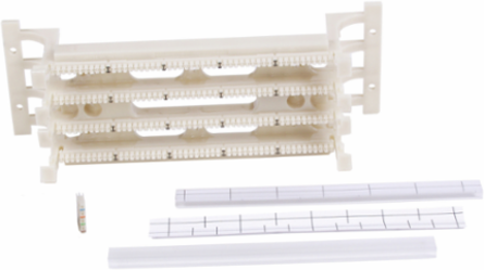 110 System Field Termination Kit, 5 Pair Connectors, 100 Pair, Indoor Use