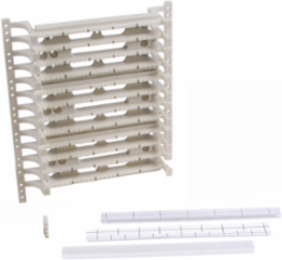 110 System Field Termination Kit 300-Pair, 4 Pair Connectors, 11.5 Inch Width