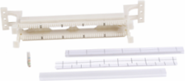 110 System Field Termination Kit, 5 Pair Connectors, 50 Pair, Black