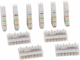 Cat 5e Connector, 4 Pair, Black, 10 Pack