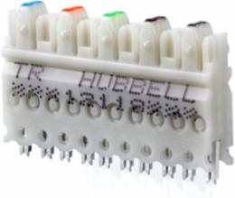Cat 5e Connector 5 Pair Black 3.1 In x 4.9 In 10 Pack