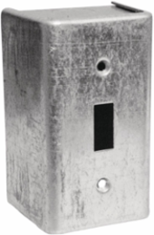 Utility Box, 2-1/8 in. Deep, 18.5 Cu. In., with Raised Ground Screw, 1/2 in. KO (10-Pack)