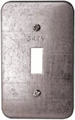 Utility Box Cover, for Toggle Switch (347V) (50-Pack)