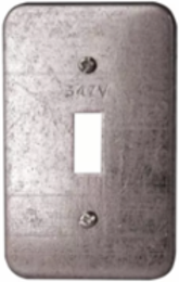 Utility Box Cover, for Toggle Switch (347V) (50-Pack)