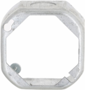 4 Inch Octagon Extension Ring, Drawn, 1-1/2 Inch Deep, 15.5 cu.in Capacity