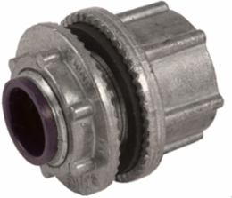 1/2 Inch Rigid/IMC Hub - Die Cast Zinc, UL Listed, Insulated Throat
