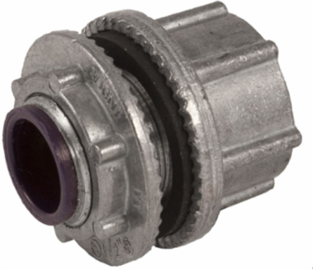 1 Inch Rigid/IMC Hub, Insulated Die Cast Zinc, UL Listed, 0.448 lb.