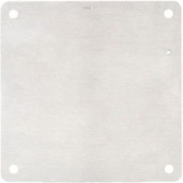Mounting Pan 6061 Aluminum, 7 in x 11 in x 0.125 in, For EXB-812 Enclosure