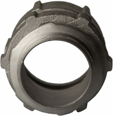 3 Inch Rigid/IMC Compression Connector, Malleable Iron, Zinc-Plated, UL Listed