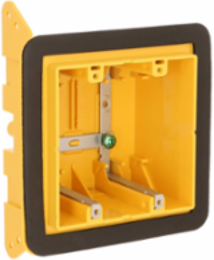 Vapor Barrier Cable Box 2-Gang 2-3/4 Inch Deep, 1/2 Inch Setback